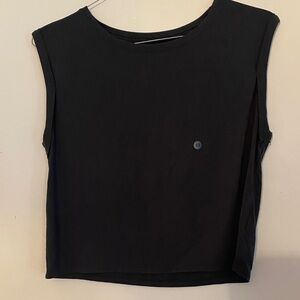 American Eagle Outfitters Black Muscle Tee - NEW